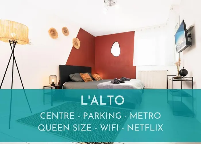 L\'Alto - Toulousecozyflat - Centre- Parking - Metro